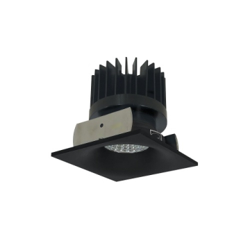 Nora Lighting 2" Iolite LED Downlight - Square Bullnose - 1500 / 2000 / 2500 Lumens - 3000K - Black