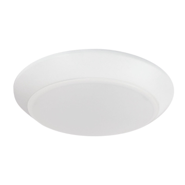 Nora Lighting 8" AC Opal LED Surface Mount - 32W - 3000K - 2150lm - White - 120V