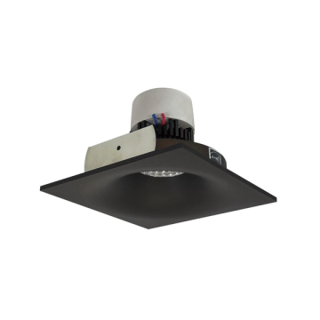 Nora Lighting 4" Pearl LED Retrofit Downlight - Square Bullnose - 950 Lumens - Dim to Warm - Bronze