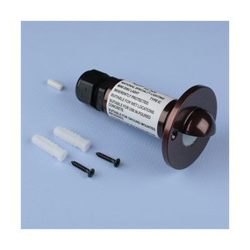 NSL LED Minidisc Scoop Light - 5400K - Bronze Finish - 12V