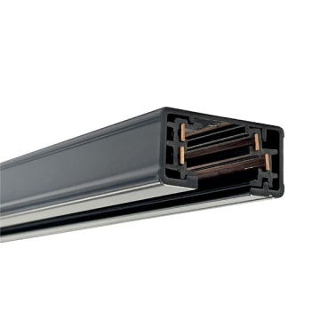 Nora Lighting 24" Two-Circuit Track - Halo Style - Black