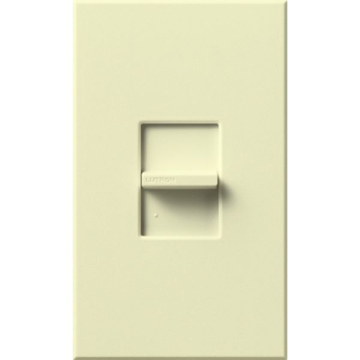 Lutron Nova T Architectural LED+ Dimmer - 250W Max Load - Almond