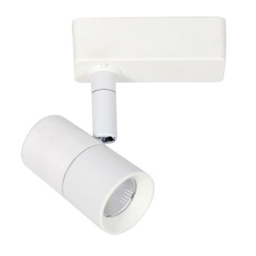 Nora Lighting Aiden LED Track Head - 10W - 2700K - 720 Lumens - 23º to 48º - Halo Adapter - 120V- White - 120V