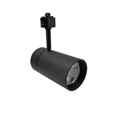 Nora Lighting Max XL LED Track Head - 38W - 3000K - 3,650 Lumens - Spot Optic - Halo Adapter - 120V - Black 