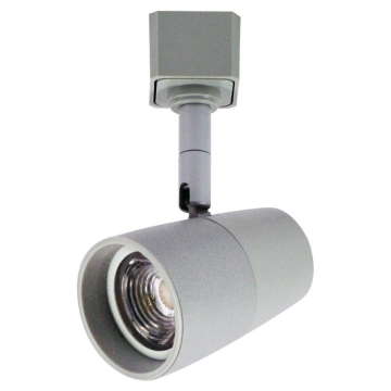 Nora Lighting MAC LED Track Head - 10W - 2700K - 700 Lumens - 20º to 40º - Halo Adapter - Silver - 120V