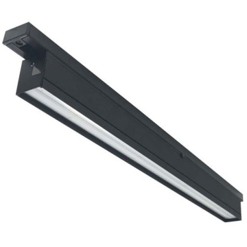 Nora Lighting 24" T-Line Linear LED Track Head - 20W - 1,600 Lumens - CCT Selectable - Black
