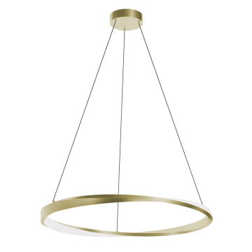 AFX Oberon 32" LED Pendant - 1,000 Lumens - 30W - CCT Selectable - 120-277V - Light Antique Brass