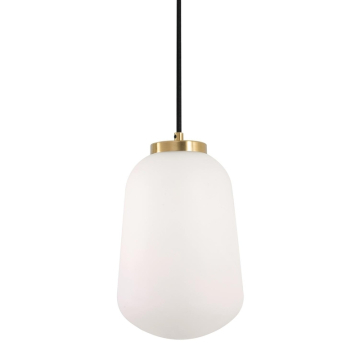 AFX Olivia 7" LED Pendant - 450 Lumens - 13W - CCT Selectable - 120-277V - Light Antique Brass