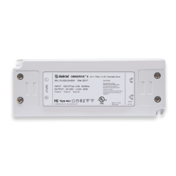 DiodeLED OMNIDRIVE X 24V 30W LED Dimmable Driver - Class 2 - 110-277VAC