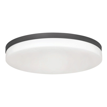 AFX Oscar 19" LED Flush Mount - 35W - CCT Selectable - 120V - Black