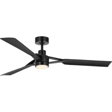 Progress Lighting Belen 60" 3-Blade LED Ceiling Fan - 3000K - 120V - Matte Black