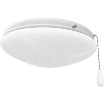 Progress Lighting 2-Light Universal Ceiling Fan Light Kit - White