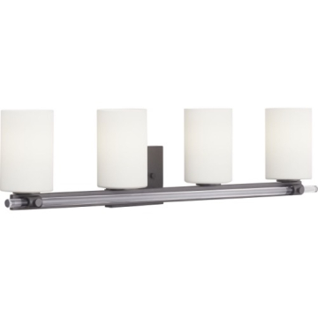Progress Lighting Lisbon 4-Light Bath Vanity Light - 120V - Matte Black
