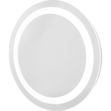 Progress Lighting Captarent 24" Round LED Bath Vanity Mirror - 3000K - 120V - White