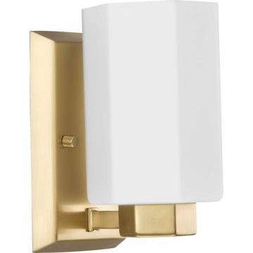 Progress Lighting Estrada 1-Light Bath Vanity Sconce - 120V - Brushed Gold