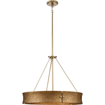 Progress Lighting Lusail 5-Light Chandelier - 120V - Soft Gold
