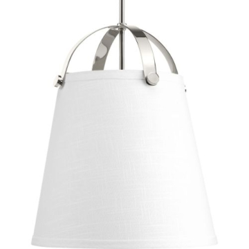 Progress Lighting Galley 2-Light Pendant - 120V - Polished Nickel