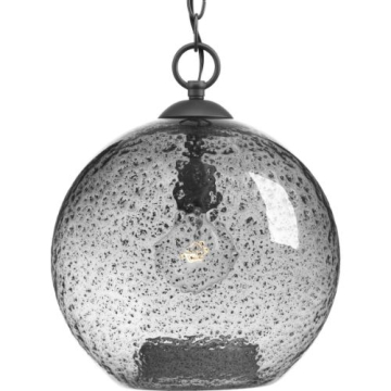 Progress Lighting Malbec 1-Light Pendant - 120V - Graphite