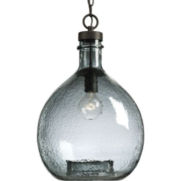 Progress Lighting Zin 1-Light Pendant - 120V - Antique Bronze