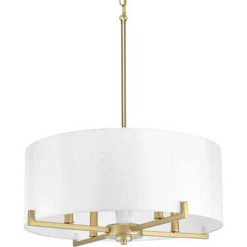 Progress Lighting Palacio 4-Light Pendant - 120V - Vintage Gold