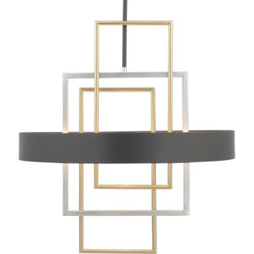 Progress Lighting Adagio 6-Light Pendant - 120V - Matte Black