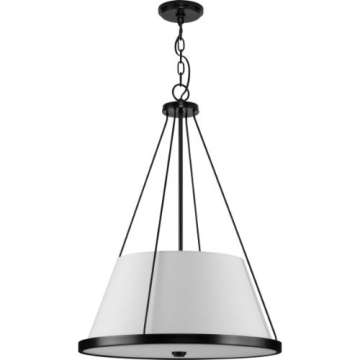 Progress Lighting Saffert 3-Light Pendant - 120V - Matte Black