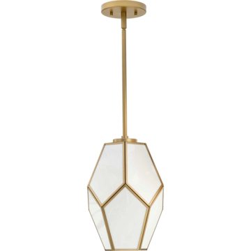 Progress Lighting Latham 1-Light Pendant - 120V - Vintage Gold