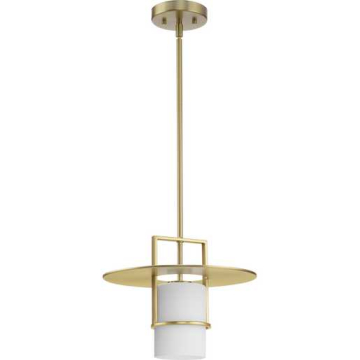 Progress Lighting Mystic 1-Light Pendant - 120V - Brushed Bronze