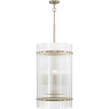 Progress Lighting Seville 4-Light Contemporary Pendant Light - 120V - Soft Gold