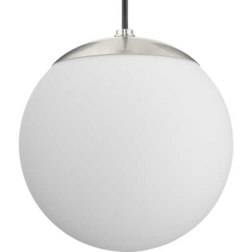 Progress Lighting Atwell Small Hanging Pendant - 120V - Brushed Nickel