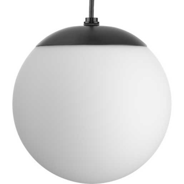 Progress Lighting Atwell Small Hanging Pendant - 120V - Matte Black