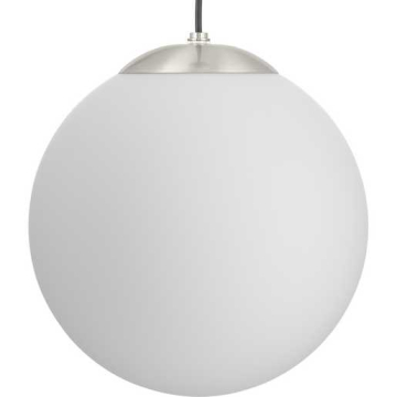 Progress Lighting Atwell Large Hanging Pendant - 120V - Brushed Nickel