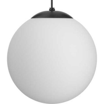 Progress Lighting Atwell Large Hanging Pendant - 120V - Matte Black