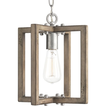 Progress Lighting Turnbury Mini Pendant - 120V - Galvanized Finish
