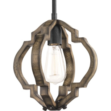 Progress Lighting Spicewood Mini Pendant - 120V - Gilded Iron