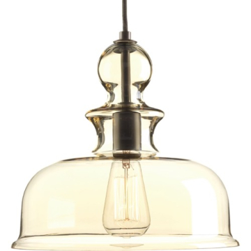 Progress Lighting Staunton 11" 1-Light Pendant - 120V - Antique Bronze