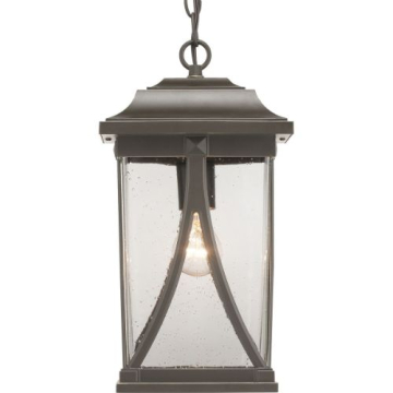 Progress Lighting Abbott 1-Light Hanging Lantern - 120V - Antique Bronze