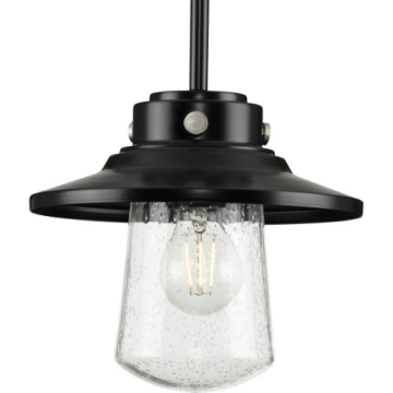 Progress Lighting Tremont 1-Light Hanging Lantern - 120V - Matte Black