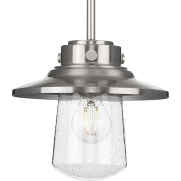 Progress Lighting Tremont 1-Light Hanging Lantern - 120V - Stainless Steel