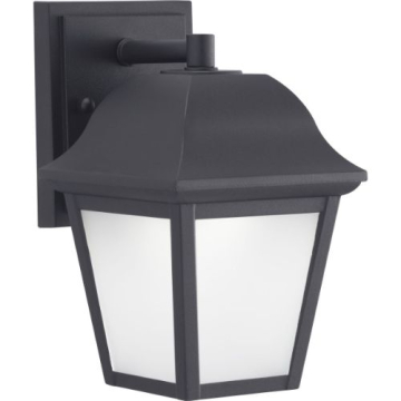 Progress Lighting Die-Cast LED Outdoor Wall Lantern - 3000K - 120V - Textured Black