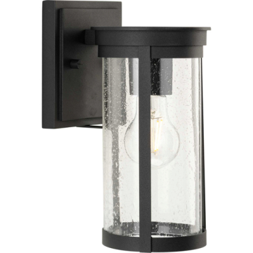 Progress Lighting Belden 1-Light Medium Outdoor Wall Lantern - 120V - Black