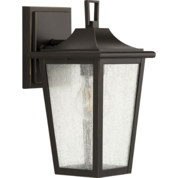 Progress Lighting Padgett 1-Light Small Outdoor Wall Lantern - 120V - Antique Bronze