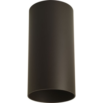 Progress Lighting 6" Cylinder - Ceiling Mount - Antique Bronze - 120V