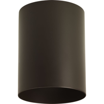 Progress Lighting 5" Cylinder - Ceiling Mount - Antique Bronze - 120V