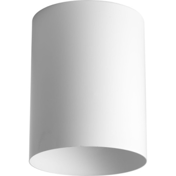 Progress Lighting 5" Cylinder - Ceiling Mount - White - 120V