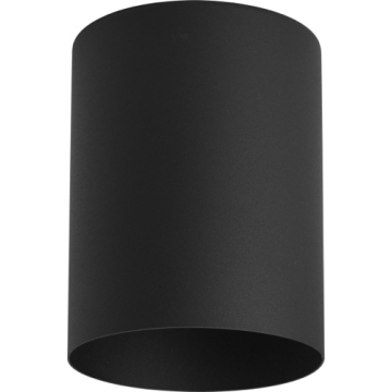 Progress Lighting 5" Cylinder - Ceiling Mount - Black - 120V