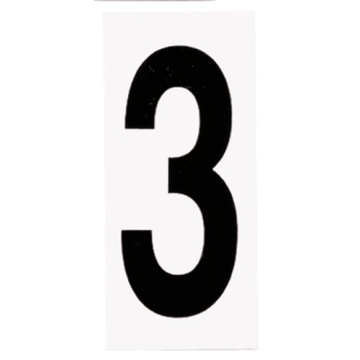 Progress Lighting "3" Number for Address Light - 10 Pack