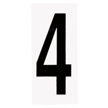 Progress Lighting "4" Number for Address Light - 10 Pack