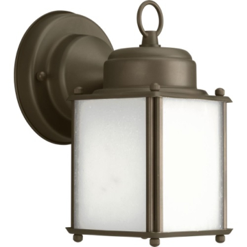 Progress Lighting Roman Coach 1-Light Outdoor Wall Lantern - 120V - Antique Bronze