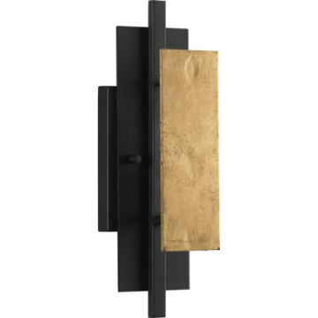Progress Lighting Lowery 1-Light Wall Sconce - 120V - Textured Black